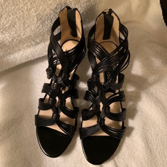 Boutique 9 Shoes - Boutique 9 black leather sandals NWOT